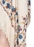 Detail View - Click To Enlarge - TALITHA - 'Moroccan Tara' floral embroidery silk crepe cover-up