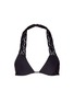 Main View - Click To Enlarge - MIKOH - 'Raiatea' lattice halter triangle bikini top