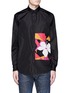Main View - Click To Enlarge - 71465 - Floral pocket windbreaker shirt jacket