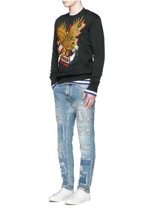 Figure View - Click To Enlarge - 71465 - Eagle print sweatshirt