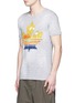 Front View - Click To Enlarge - 71465 - Tropical maple leaf print T-shirt