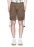 Main View - Click To Enlarge - 71465 - 'Maxy' leather drawstring shorts