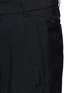 Detail View - Click To Enlarge - SONG FOR THE MUTE - 'Spiral' cotton blend tapered pants