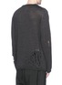Back View - Click To Enlarge - SONG FOR THE MUTE - Distressed knit sweater