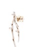 Detail View - Click To Enlarge - HETING - 'Dewdrop' diamond rhodium 18k white gold drop earrings