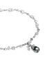 Figure View - Click To Enlarge - HETING - 'Dewdrop' pearl flower bud sapphire 18k white gold necklace