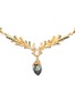 Figure View - Click To Enlarge - HETING - 'Pinecone' tsavorite pearl 18k gold necklace