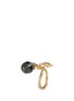 Detail View - Click To Enlarge - HETING - 'Pinecone' tsavorite pearl 18k gold ring