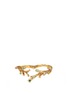 Main View - Click To Enlarge - HETING - 'Pinecone' tsavorite 18k gold two finger ring
