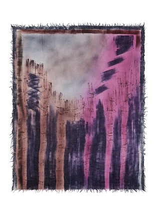 Main View - Click To Enlarge - FALIERO SARTI - 'Arte' brushstroke print virgin wool scarf