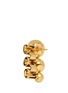 Detail View - Click To Enlarge - ELA STONE - 'Barbara' sphere watch chain stud earrings