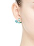 Figure View - Click To Enlarge - ELA STONE - 'Lior' graduating amazonite earrings
