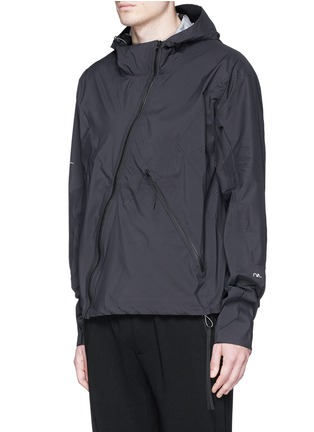 Front View - Click To Enlarge - SIKI IM / DEN IM - Stealth' reversible 3L running jacket