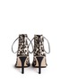 Back View - Click To Enlarge - 10 CROSBY DEREK LAM - 'Inga' cheetah print calf hair lace-up boots