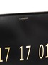 Detail View - Click To Enlarge - GIVENCHY - '1917' print leather zip pouch