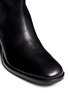 Detail View - Click To Enlarge - GIVENCHY - Stud heel back zip leather boots
