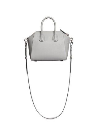 Back View - Click To Enlarge - GIVENCHY - 'Antigona' mini leather bag
