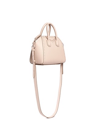 Figure View - Click To Enlarge - GIVENCHY - 'Antigona' mini stud leather bag
