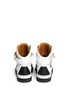Back View - Click To Enlarge - GIVENCHY - 'Tyson' high top star stud leather sneakers