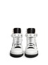 Figure View - Click To Enlarge - GIVENCHY - 'Tyson' high top star stud leather sneakers