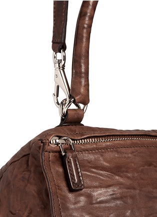 Detail View - Click To Enlarge - GIVENCHY - 'Pandora' small washed lambskin leather bag