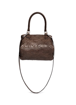 Back View - Click To Enlarge - GIVENCHY - 'Pandora' small washed lambskin leather bag