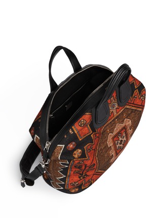 Detail View - Click To Enlarge - GIVENCHY - 'Nightingale' Persian carpet print bag