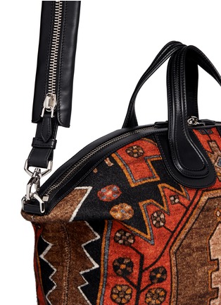 Detail View - Click To Enlarge - GIVENCHY - 'Nightingale' Persian carpet print bag