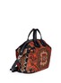 Figure View - Click To Enlarge - GIVENCHY - 'Nightingale' Persian carpet print bag