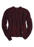 Main View - Click To Enlarge - COACH - x BLITZ cashmere-wool-mohair tweed sweater