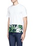 Front View - Click To Enlarge - MARNI - Inksplash floral print T-shirt 