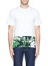 Main View - Click To Enlarge - MARNI - Inksplash floral print T-shirt 