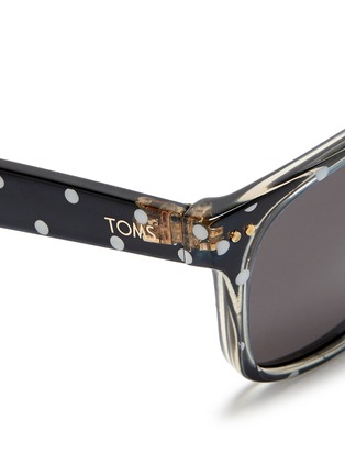 Detail View - Click To Enlarge - TOMS ACCESSORIES - 'Beachmaster' polka dot acetate sunglasses