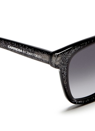 Detail View - Click To Enlarge - CARRERA - by Jimmy Choo 'Carrera 6000' glitter resin sunglasses