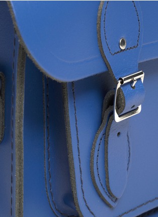 Detail View - Click To Enlarge - CAMBRIDGE SATCHEL - 11" leather satchel