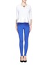 Figure View - Click To Enlarge - EMILIO PUCCI - Side zip pocket leggings
