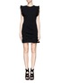 Main View - Click To Enlarge - EMILIO PUCCI - Ruffled wool-blend dress