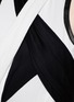 Detail View - Click To Enlarge - HELMUT LANG - Twisted draped neck dress
