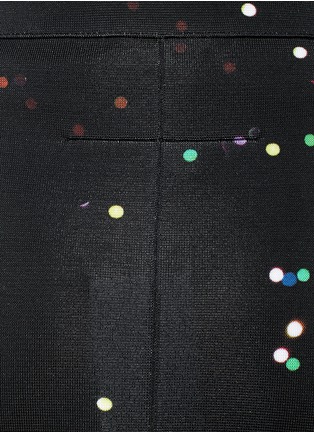 Detail View - Click To Enlarge - GIVENCHY - Confetti print milano knit pencil skirt
