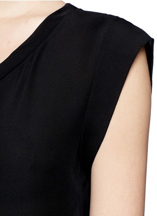 Detail View - Click To Enlarge - 3.1 PHILLIP LIM - Silk muscle T-shirt