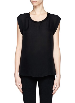Main View - Click To Enlarge - 3.1 PHILLIP LIM - Silk muscle T-shirt