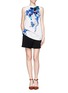 Figure View - Click To Enlarge - 3.1 PHILLIP LIM - Sequins embellished sheer back sleeveless T-shirt