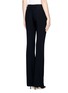 Back View - Click To Enlarge - ALEXANDER MCQUEEN - Leaf crepe bell bottom pants