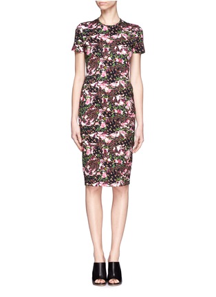 Main View - Click To Enlarge - GIVENCHY - Floral print dress