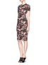 Figure View - Click To Enlarge - GIVENCHY - Floral print dress