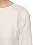 Detail View - Click To Enlarge - RAG & BONE - Jade sheer panel blouse