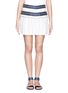 Main View - Click To Enlarge - CHLOÉ - Striped double pleated shorts