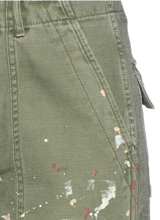 Detail View - Click To Enlarge - J.CREW - Distressed painted cargo pants
