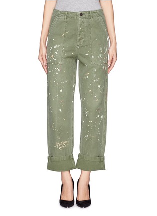 Main View - Click To Enlarge - J.CREW - Distressed painted cargo pants