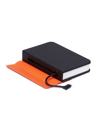 Detail View - Click To Enlarge - LUMIO - Mini Lumio+ folding book lamp – Black/Orange